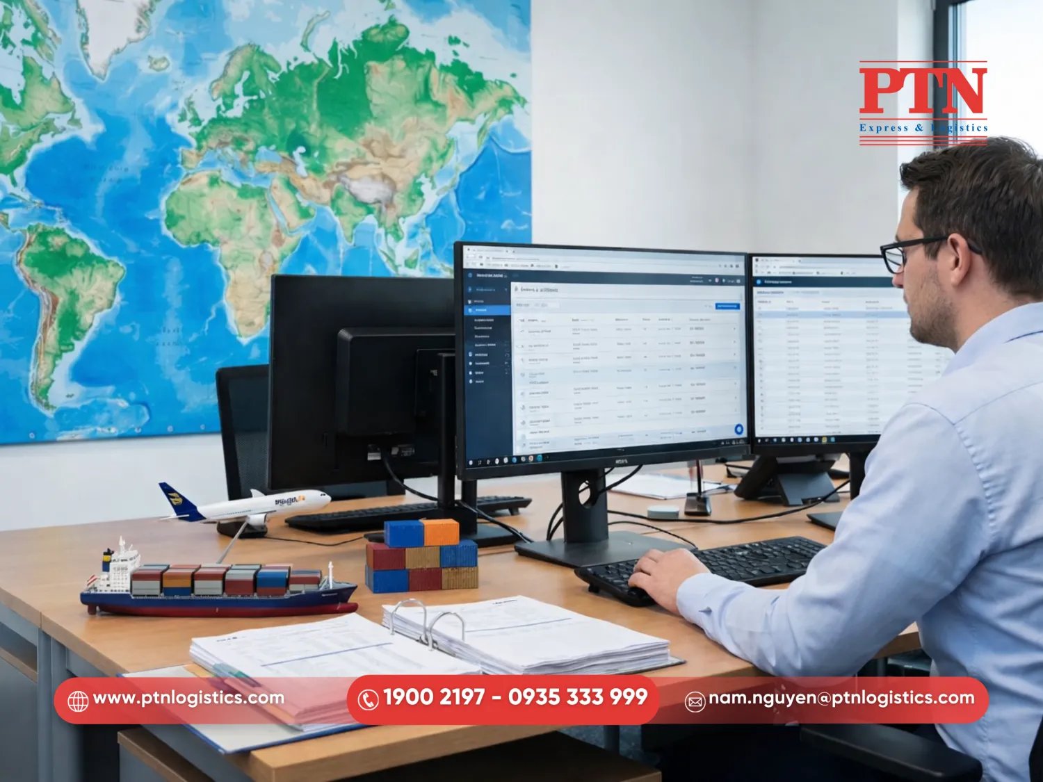 Booking cước vận chuyển quốc tế