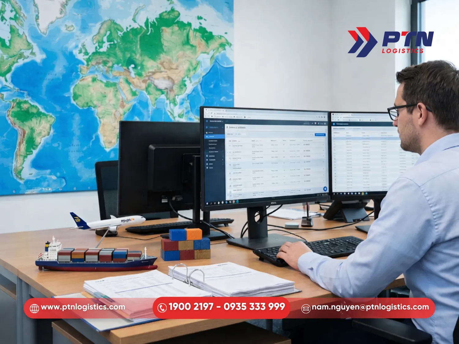 Bước booking cước vận chuyển quốc tế