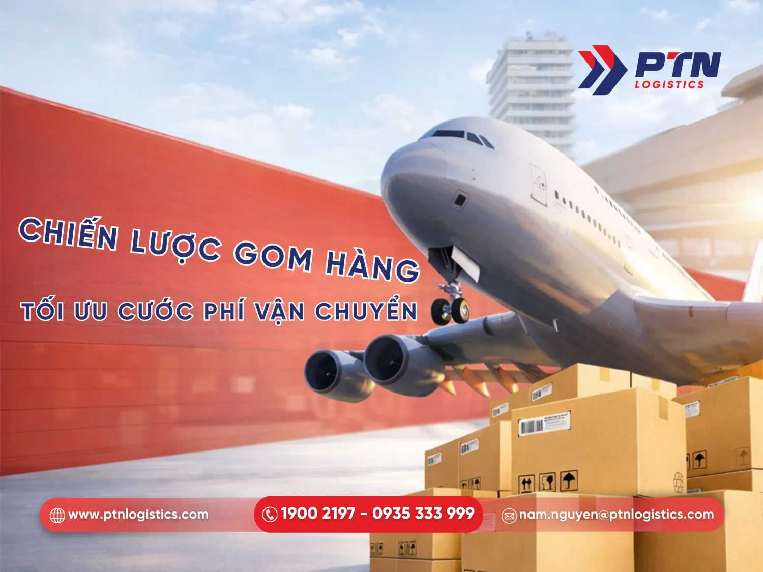 Các chiến lược gom hàng để giảm cước vận chuyển