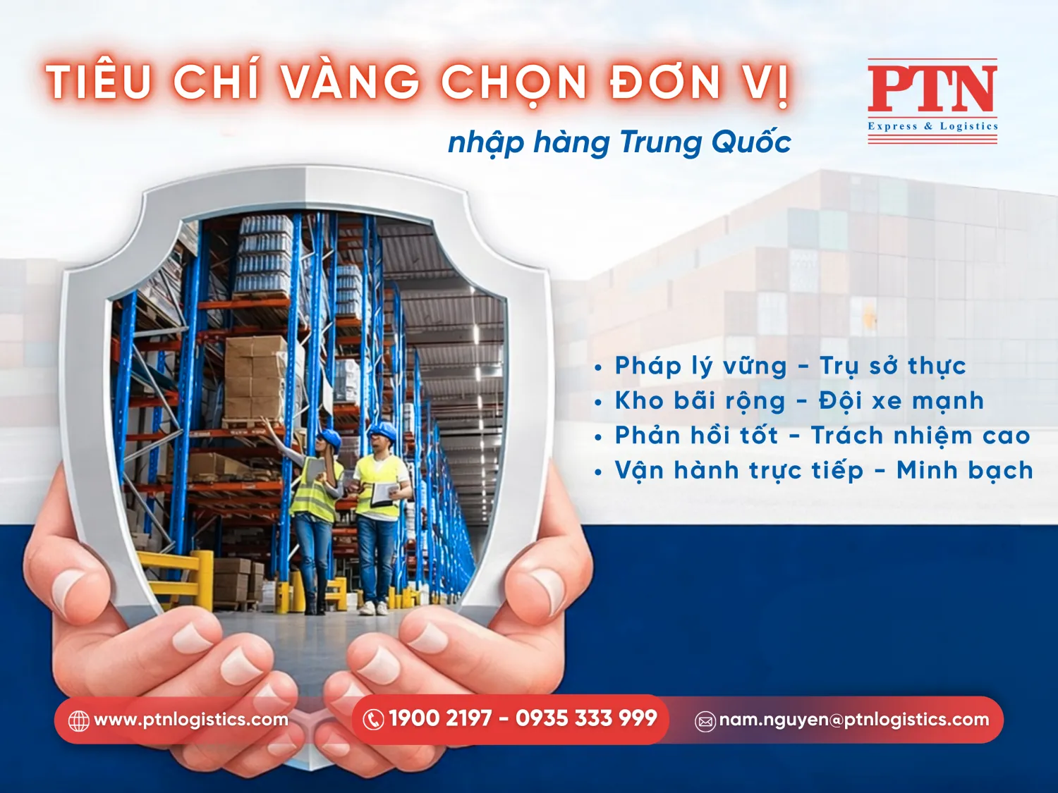 Cách để chọn đơn vị nhập hàng Trung Quốc uy tín