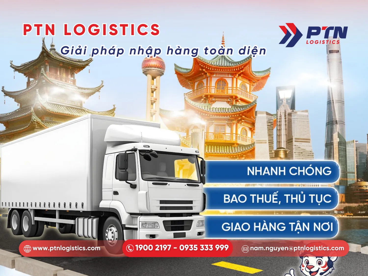 Các lợi ích khi sử dụng dịch vụ cận chuyển của PTN 