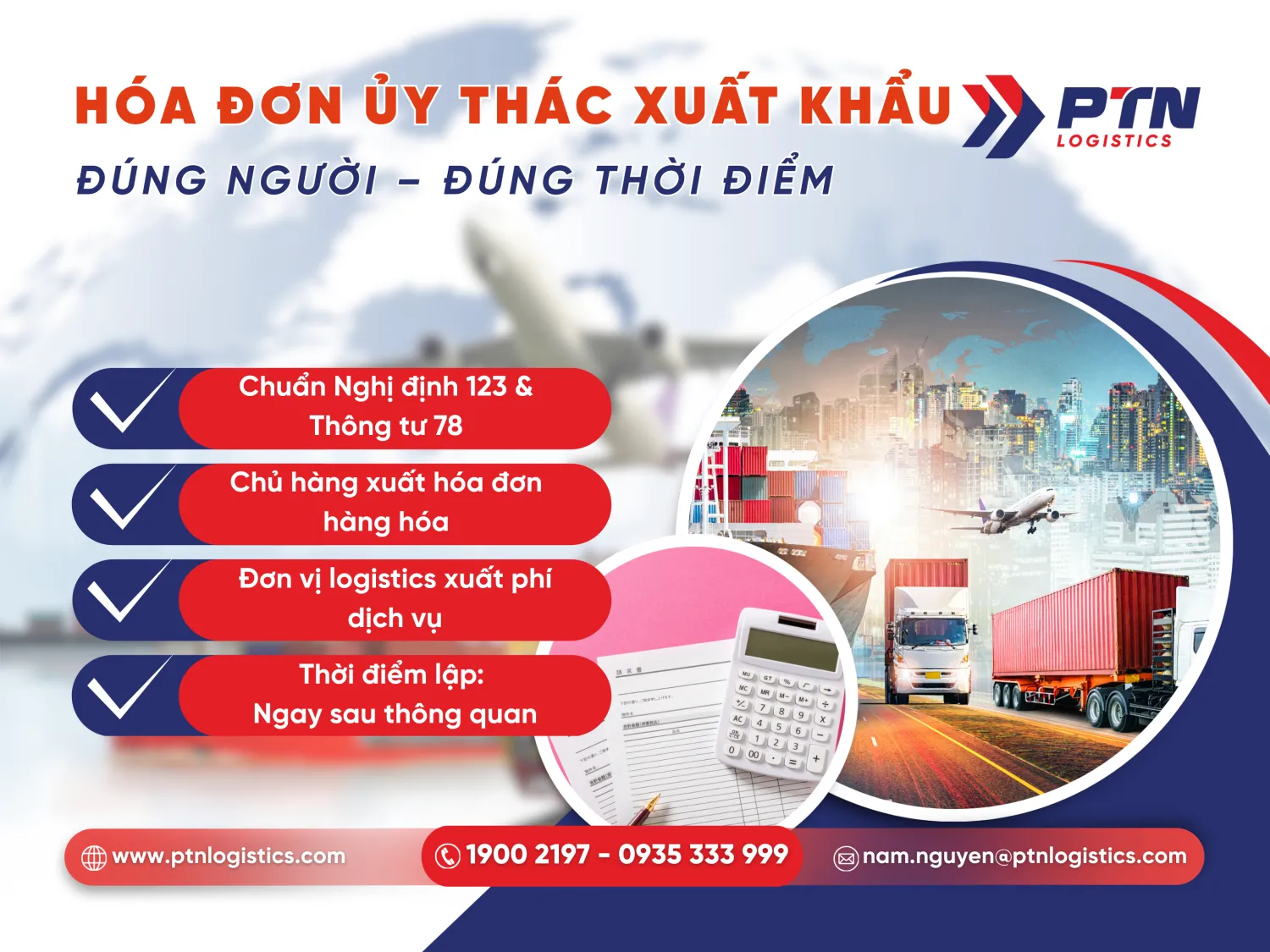 Các nguyên tắc xuất xứ hóa đơn trong hoạt động ủy thác xuất khẩu