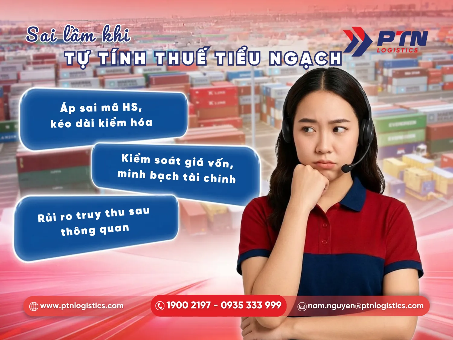 Các sai lầm khi tự tính thuế nhập khẩu