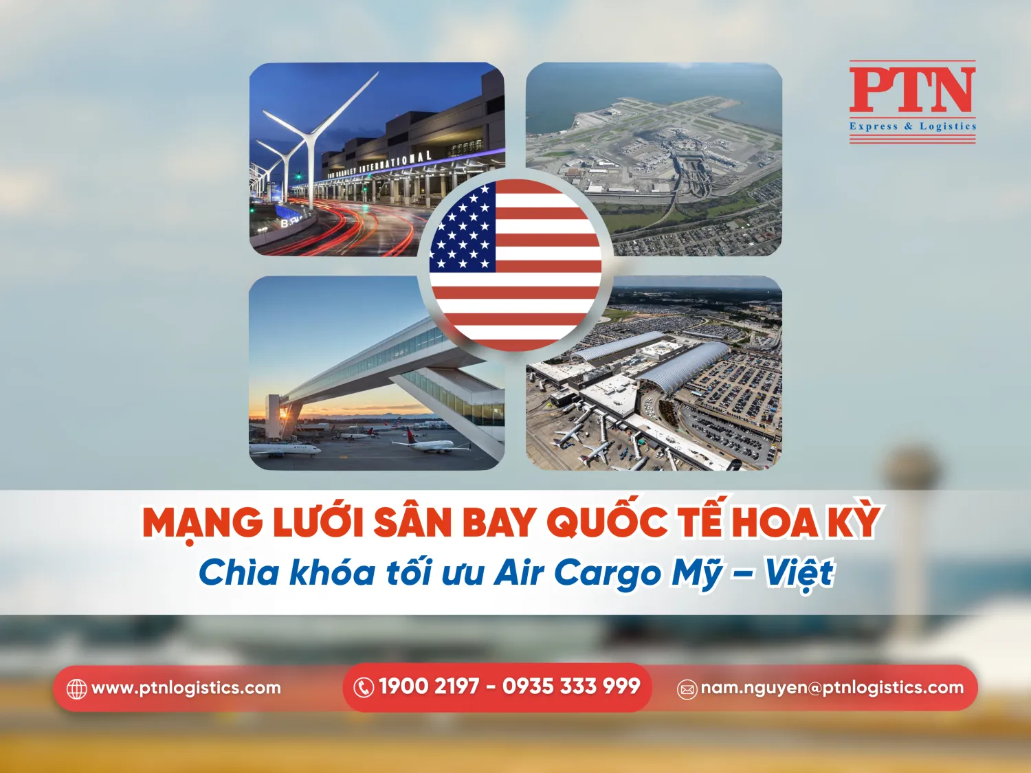 Các sân bay quốc tế ở Mỹ