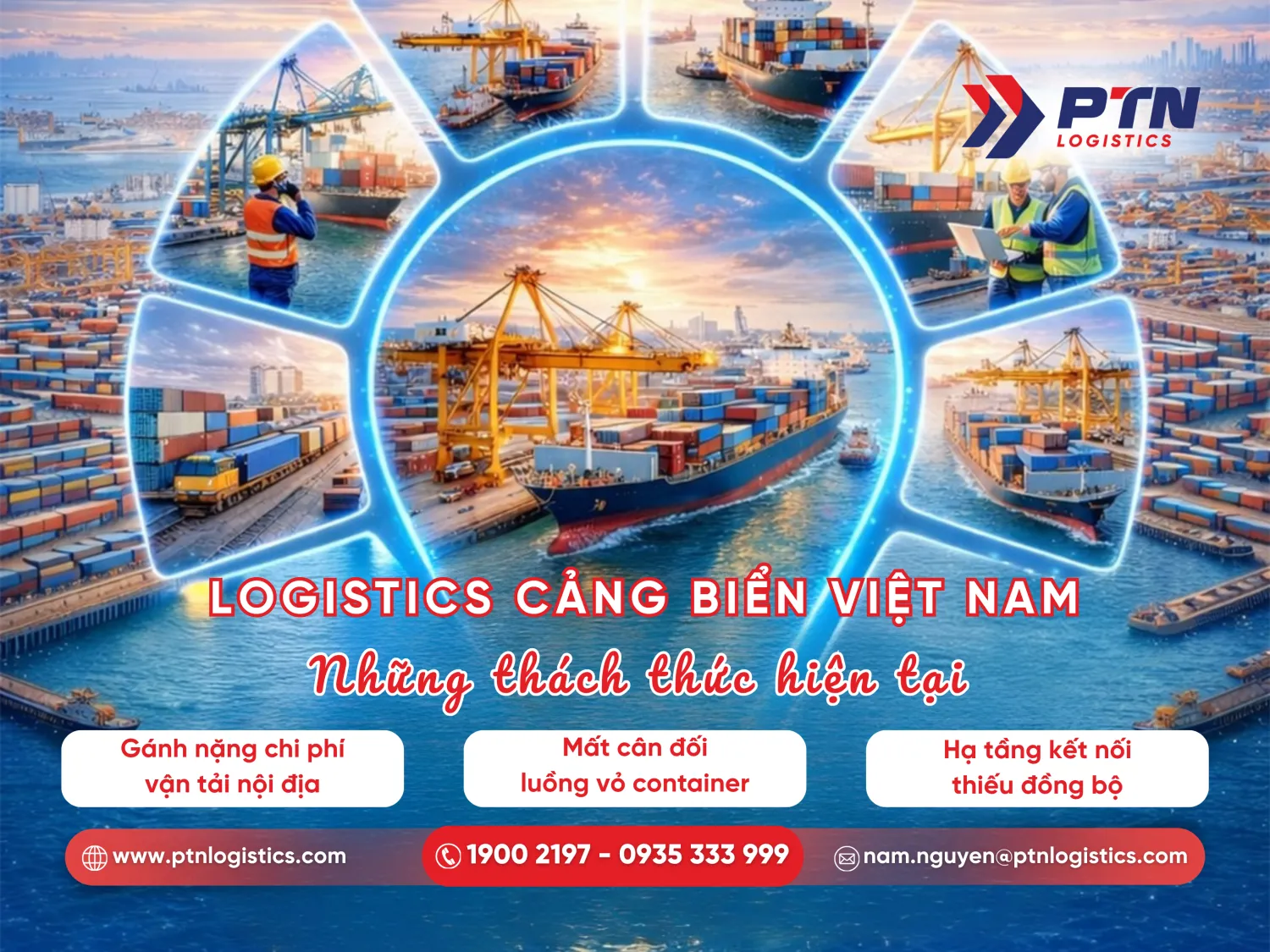 Các thách thức của ngành logistcis cảng biển