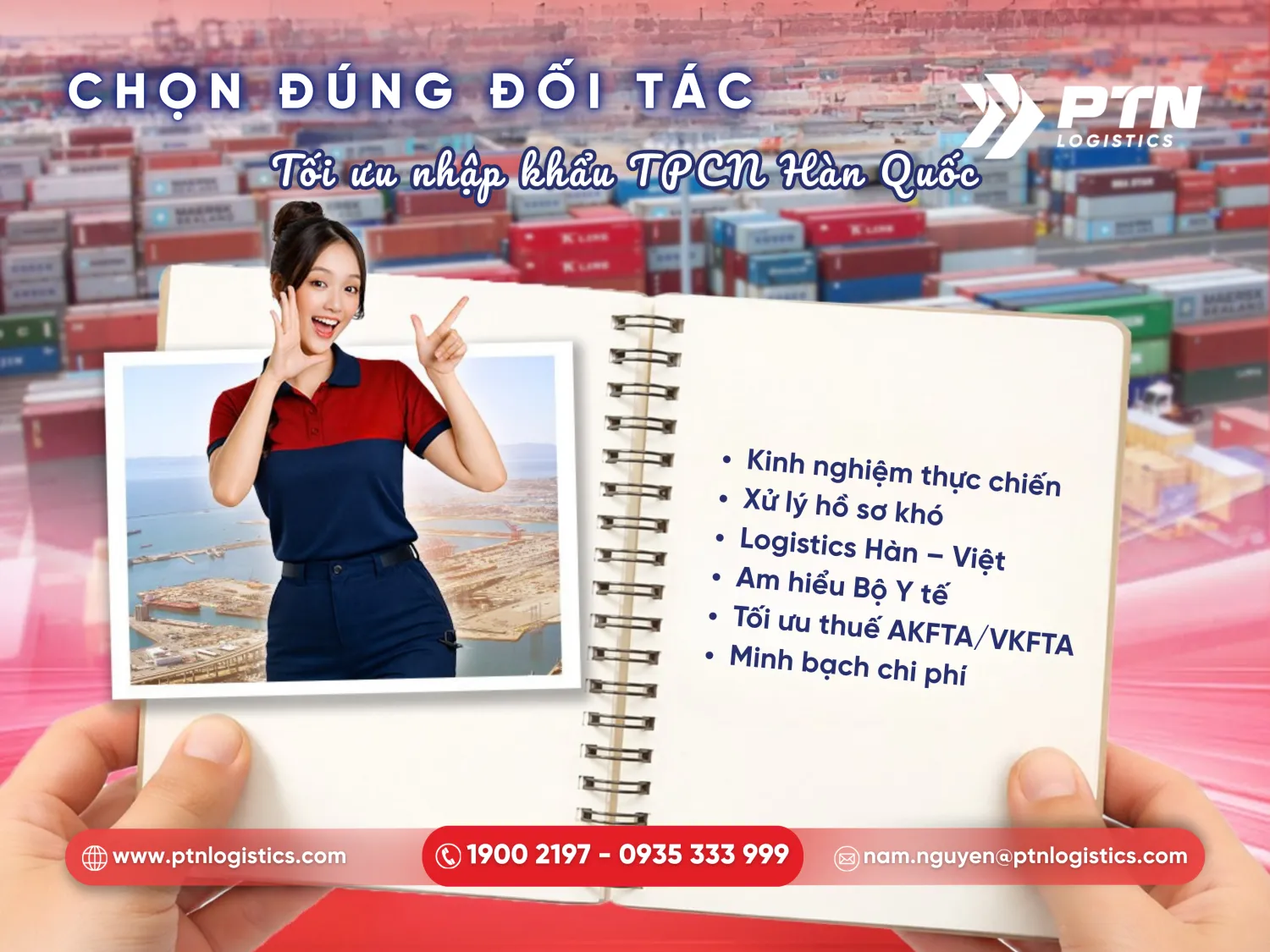Các tiêu chí đánh giá công ty nhập khẩu TPCN Hàn Quốc uy tín
