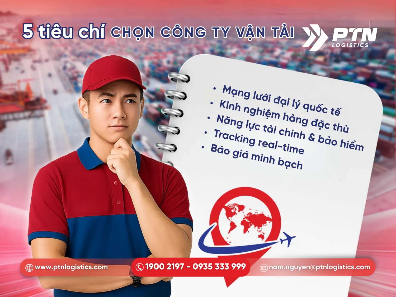 Các tiêu chí đánh giá năng lực của một công ty dịch vụ vận tải