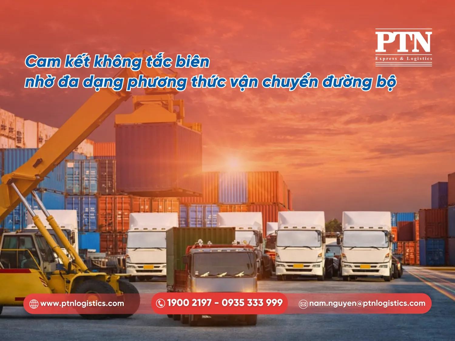 Cam kết không tắc biên nhờ đa dạng phương thức vận chuyển đường bộ