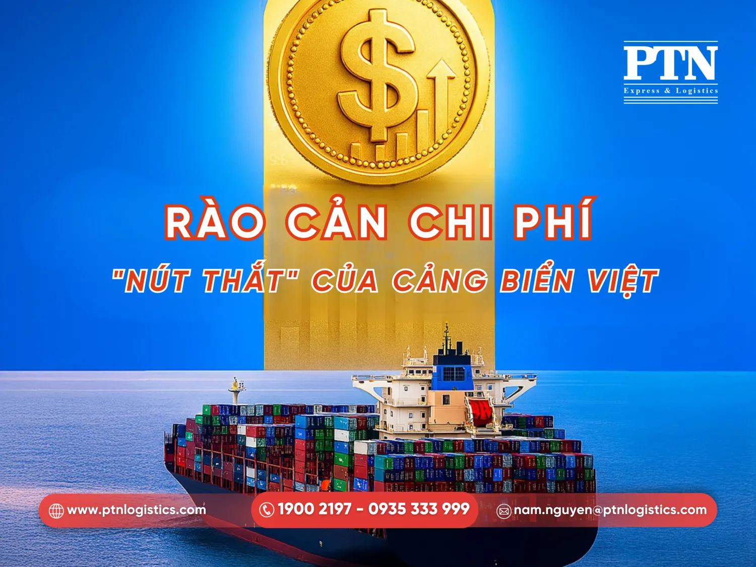 Chi phí logistics cao