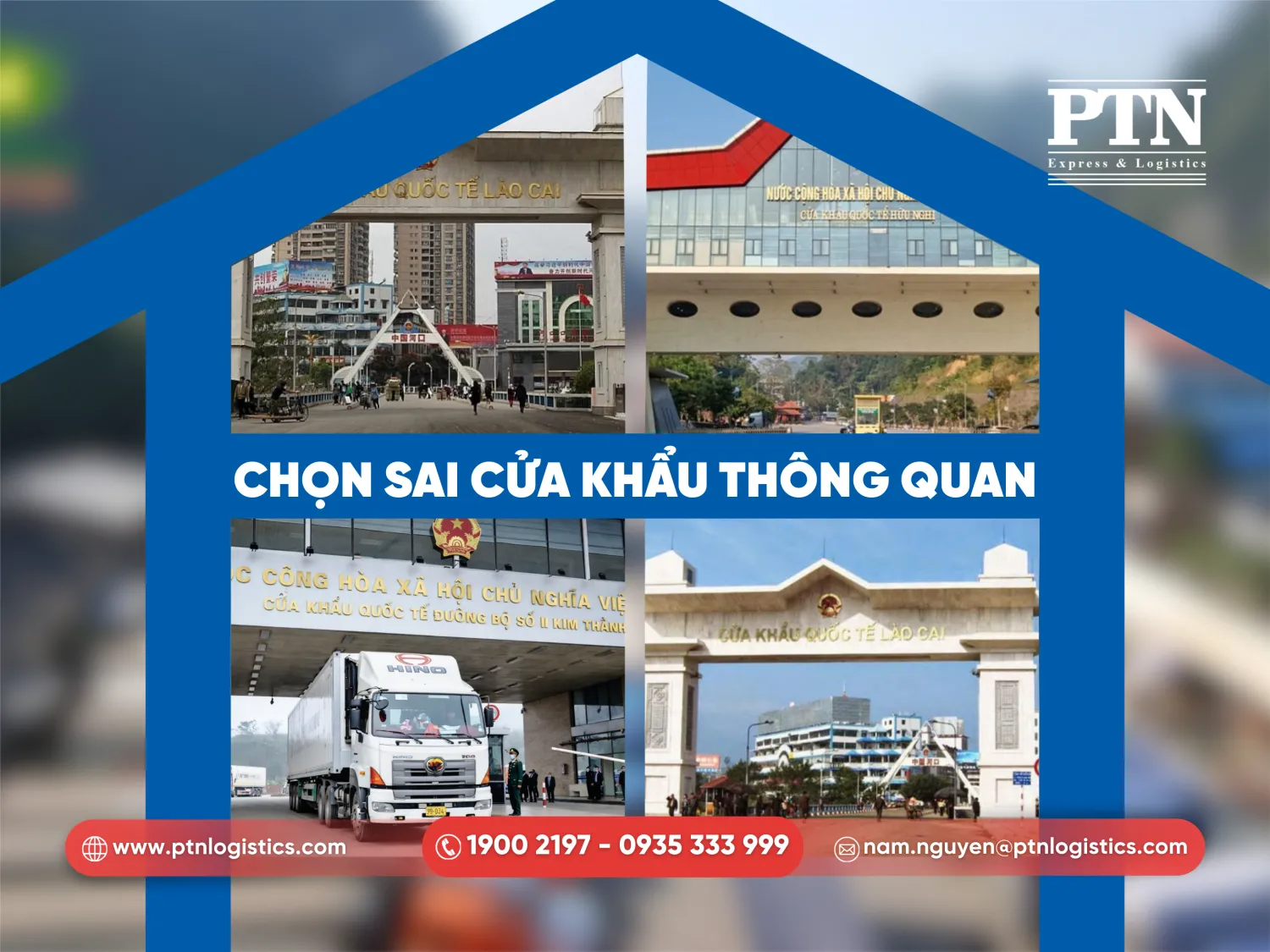 Chọn sai cửa khẩu thông quan
