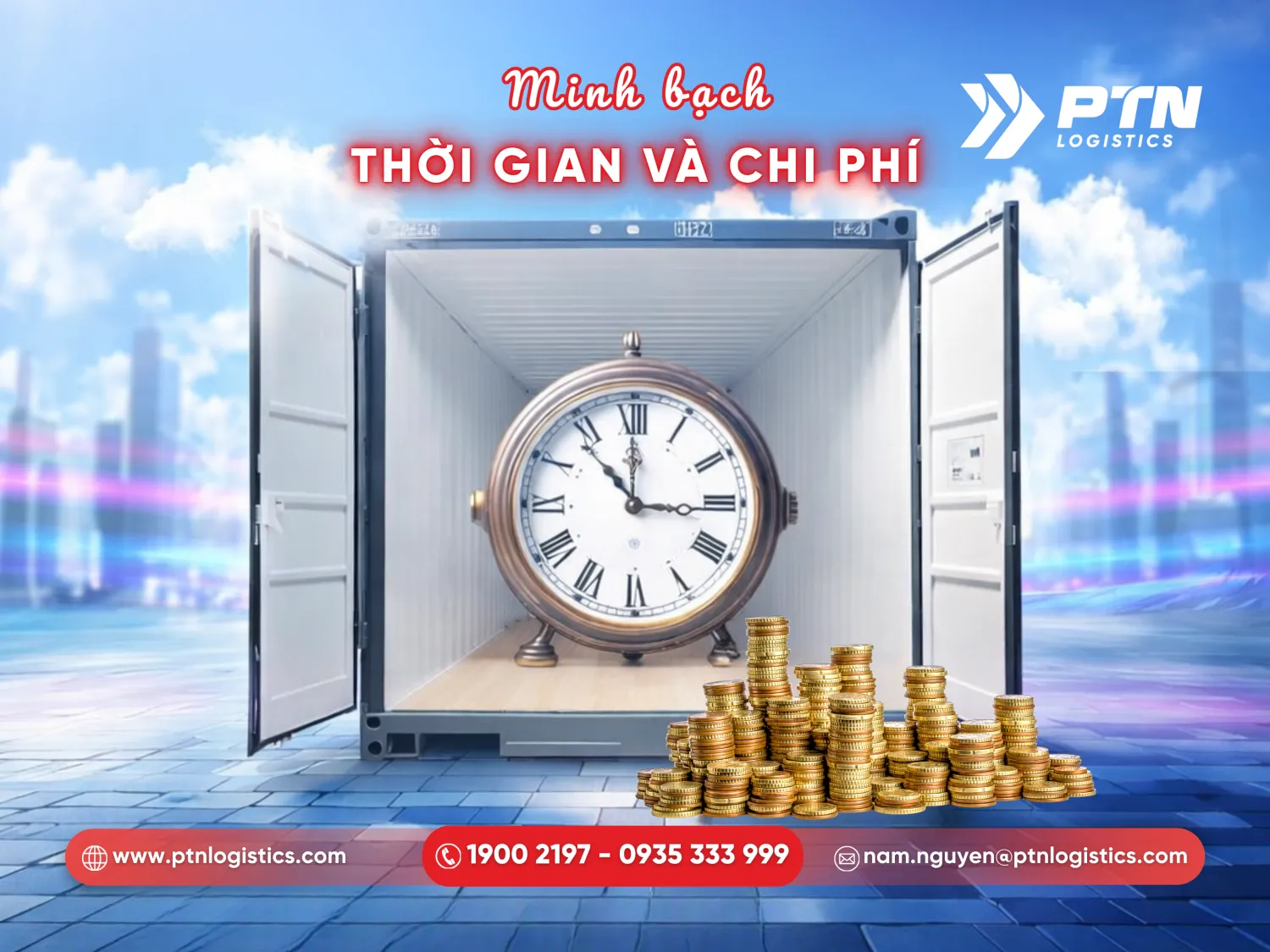 Công ty cần phải minh bạch về chi phí và thời gian