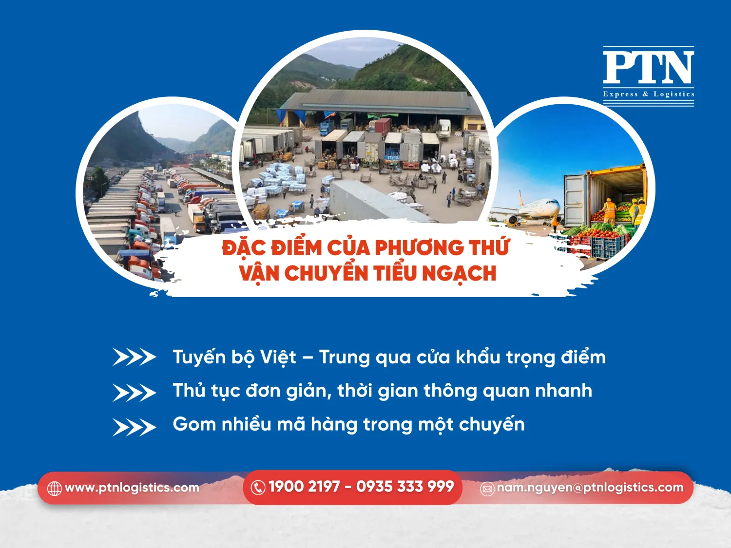 Đặc điểm của phương thức vận chuyển tiểu ngạch