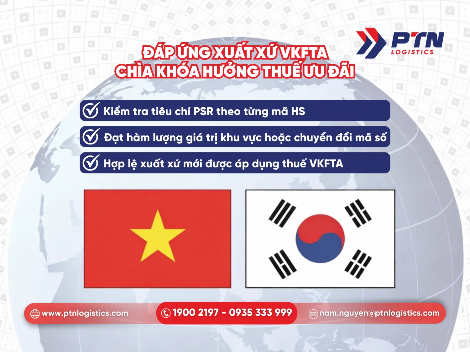 Đáp ứng xuất xứ VKFTA là chìa khóa hưởng thụ ưu đãi