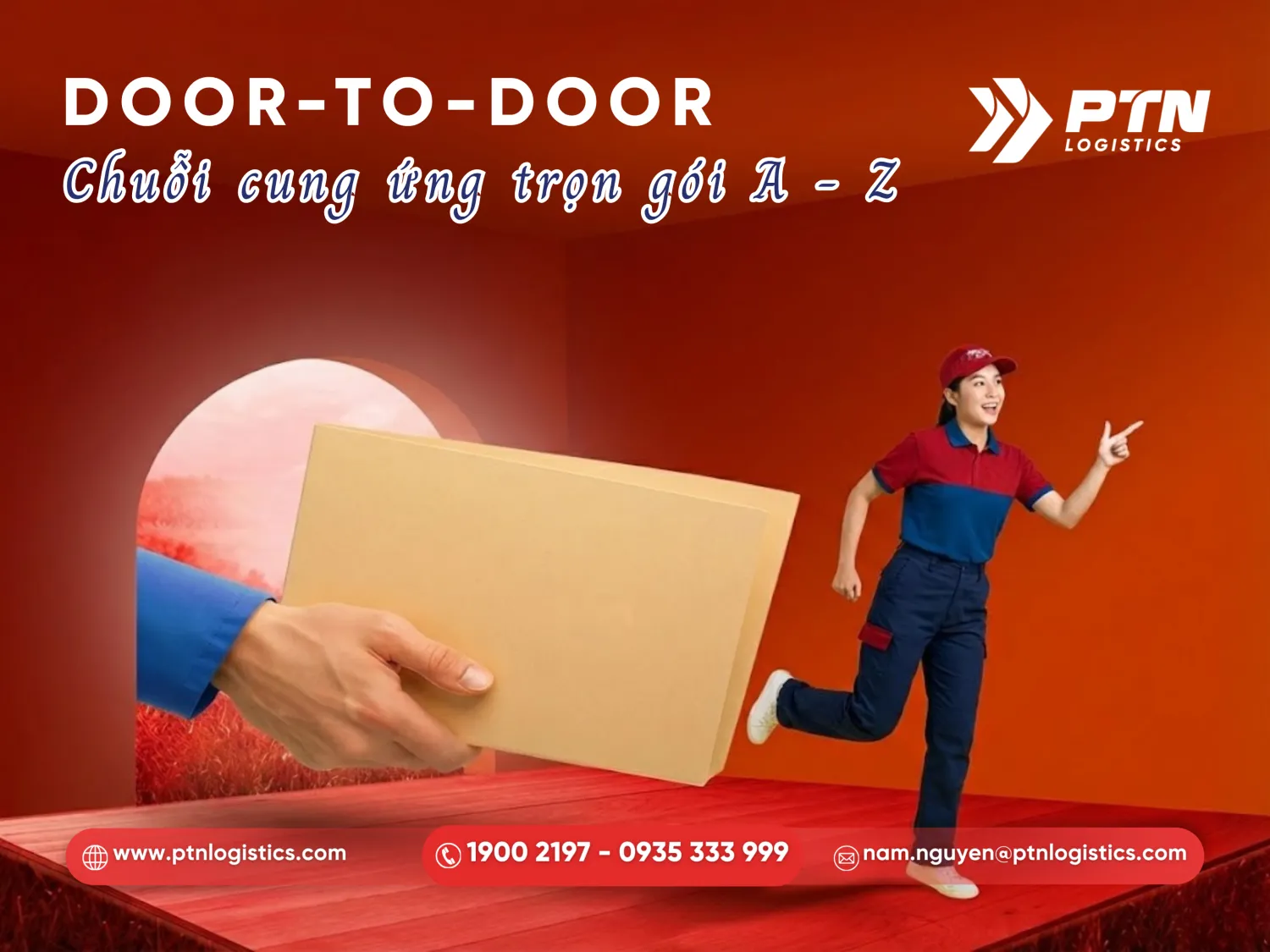 Dịch vụ door to door trong logistics