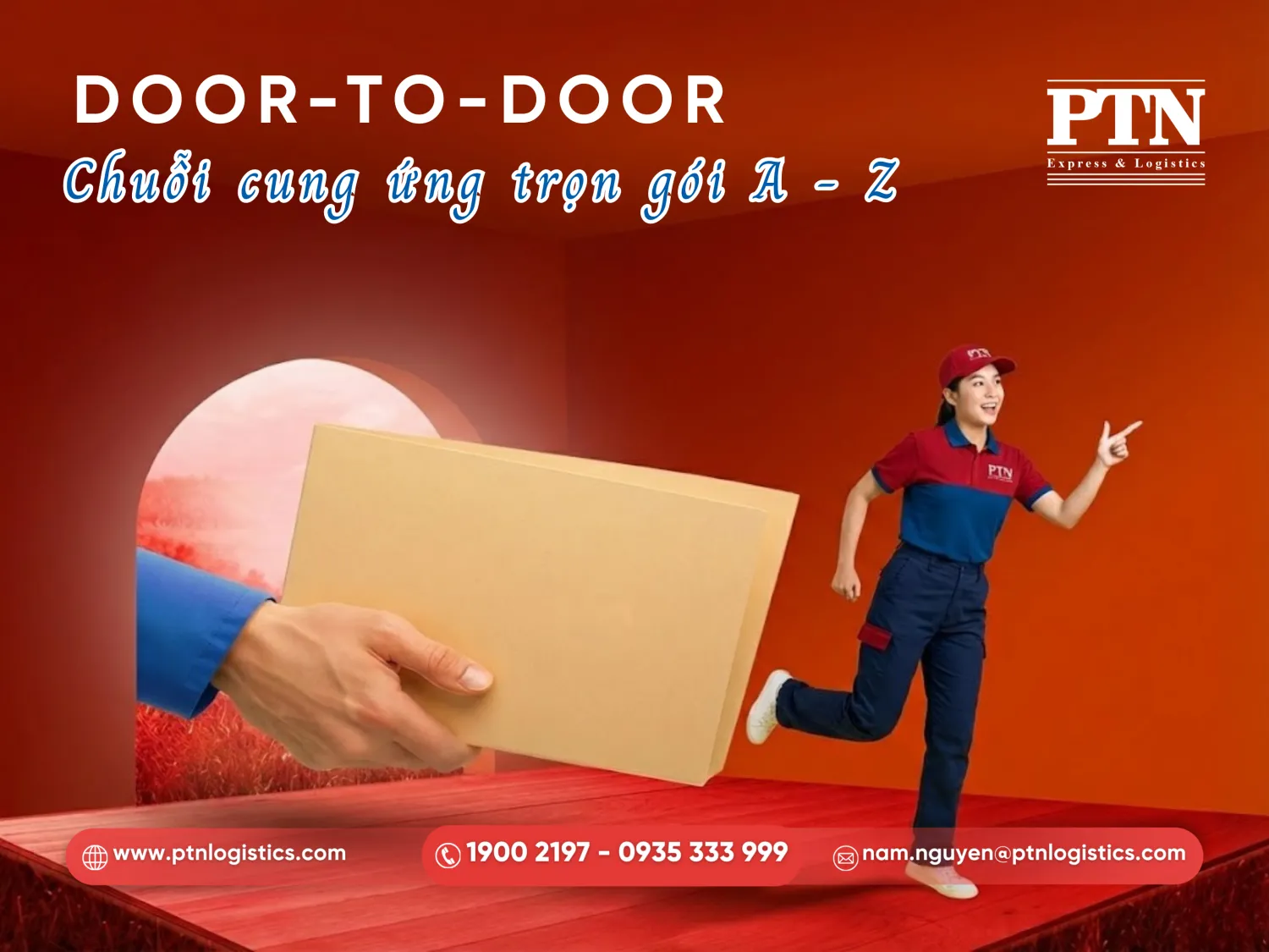 Dịch vụ door to door trong logistics