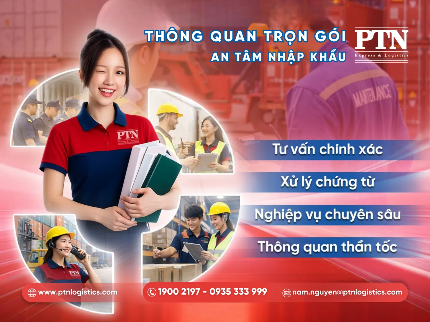 Dịch vụ khai báo hải quan trọn gói