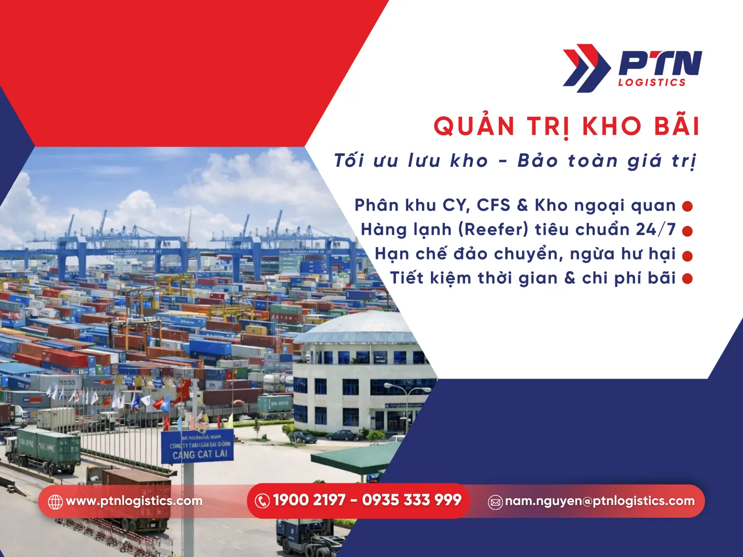 Dịch vụ lưu kho bãi và bảo quản hàng hóa