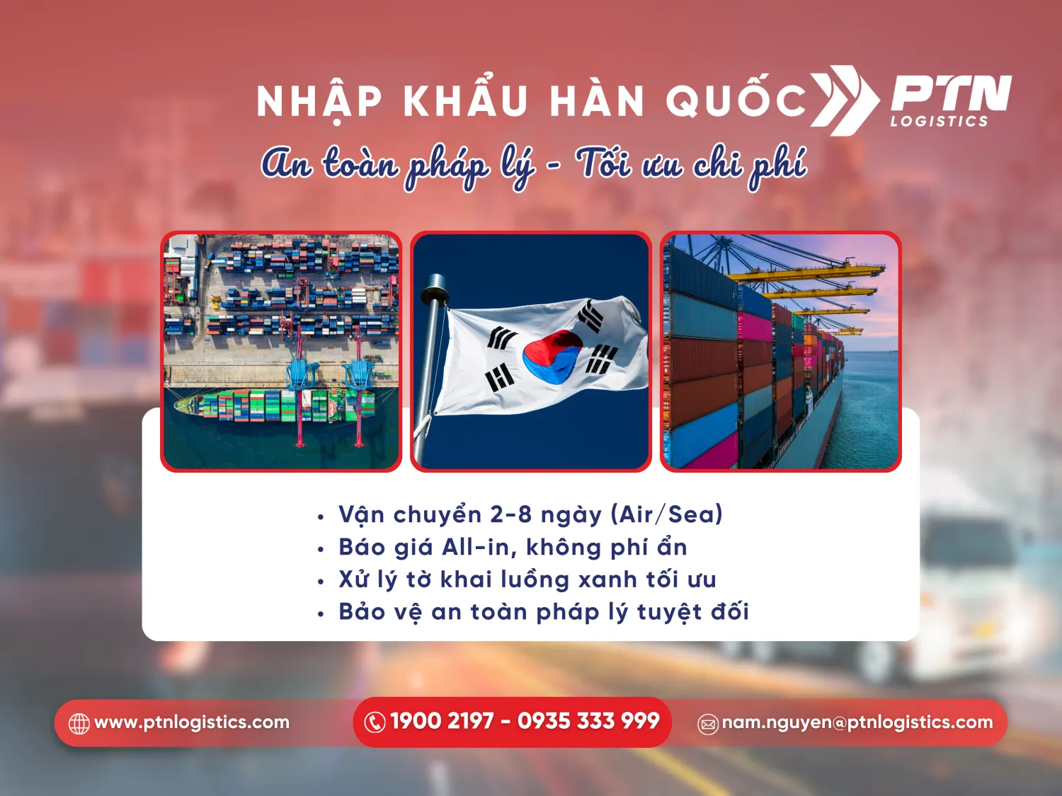 Dịch vụ nhập hàng Hàn Quốc
