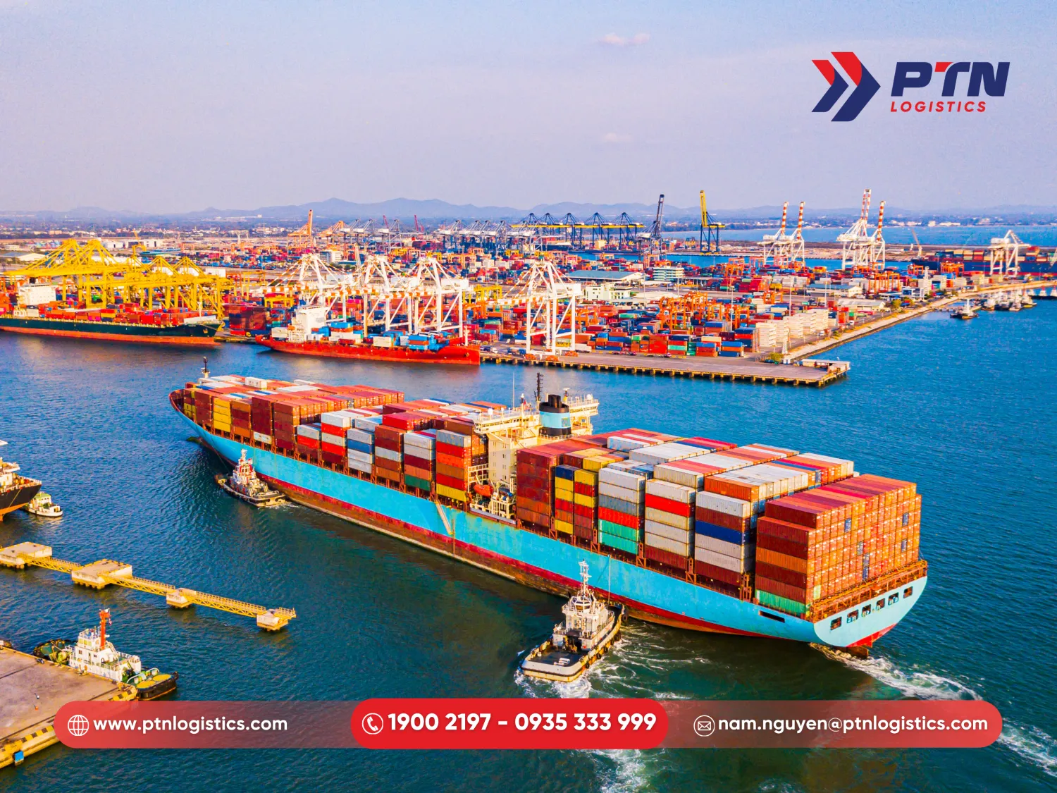 Dịch vụ vận tải container bằng đường biển