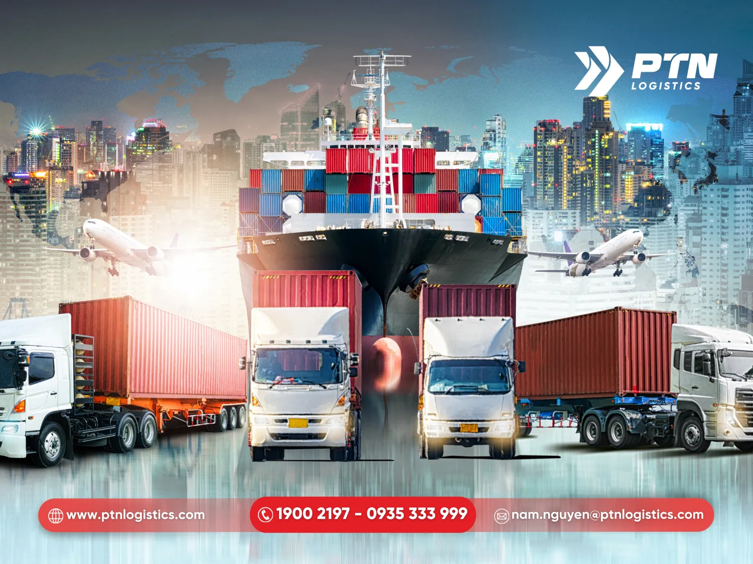 Dịch vụ vận tải container đa phương thức