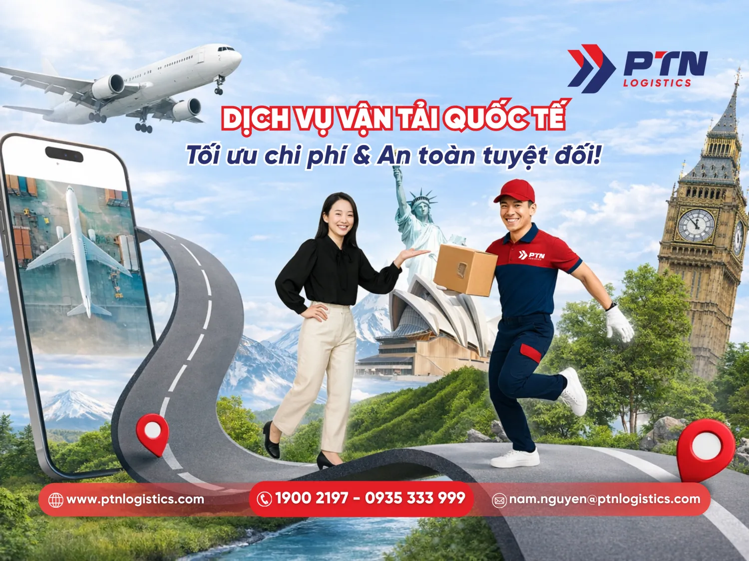 Dịch vụ vận tải quốc tế tối ưu chi phí và an toàn tuyệt đối