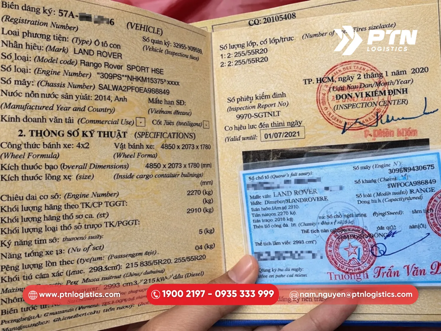 Giấy tờ của phương tiện