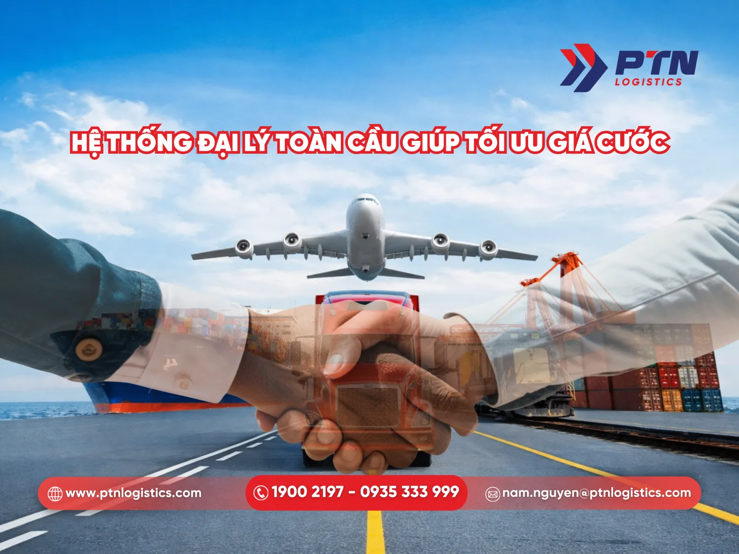 Hệ thống đại lý toàn cầu giúp tối ưu giá cước cho doanh nghiệp