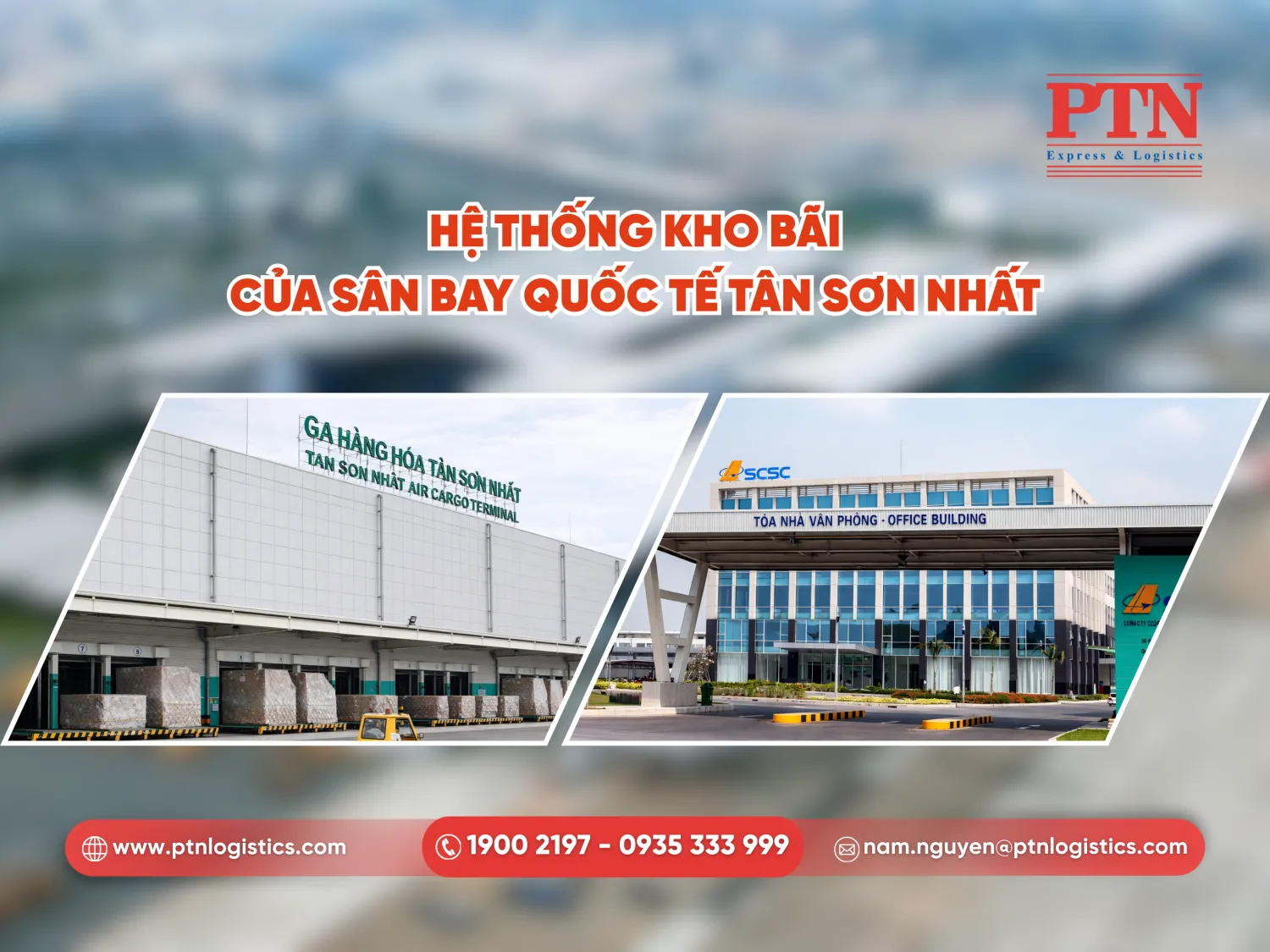 Hệ thống kho bãi của sân bay quốc tế Tân Sơn Nhất