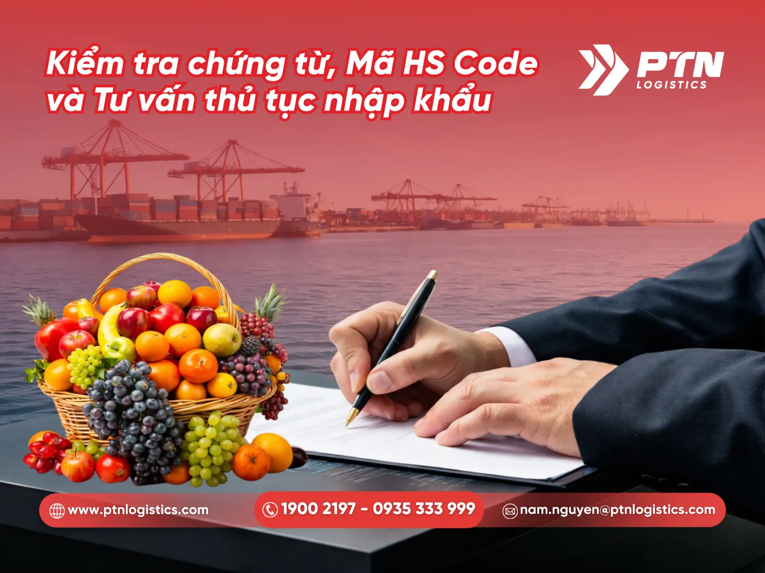 Kiểm tra chứng từ, HS Code và tư vấn thủ tục nhập khẩu