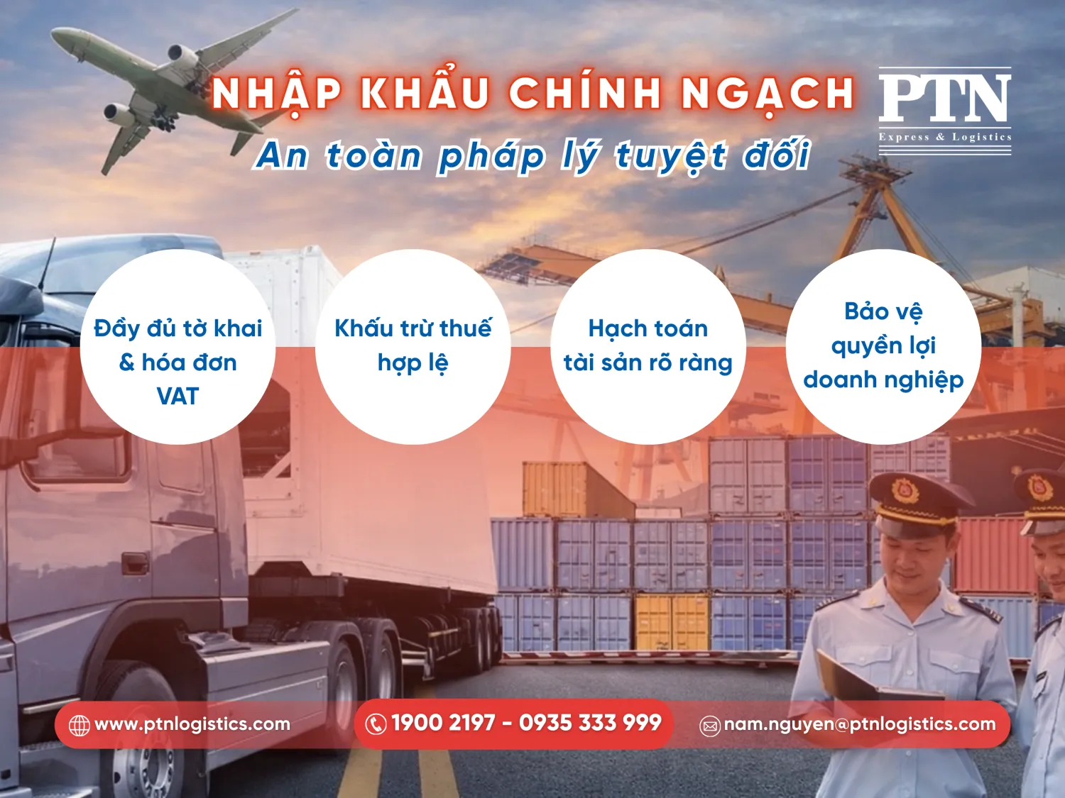 Lợi ích khi nhập khẩu máy móc bằng đường chính ngạch