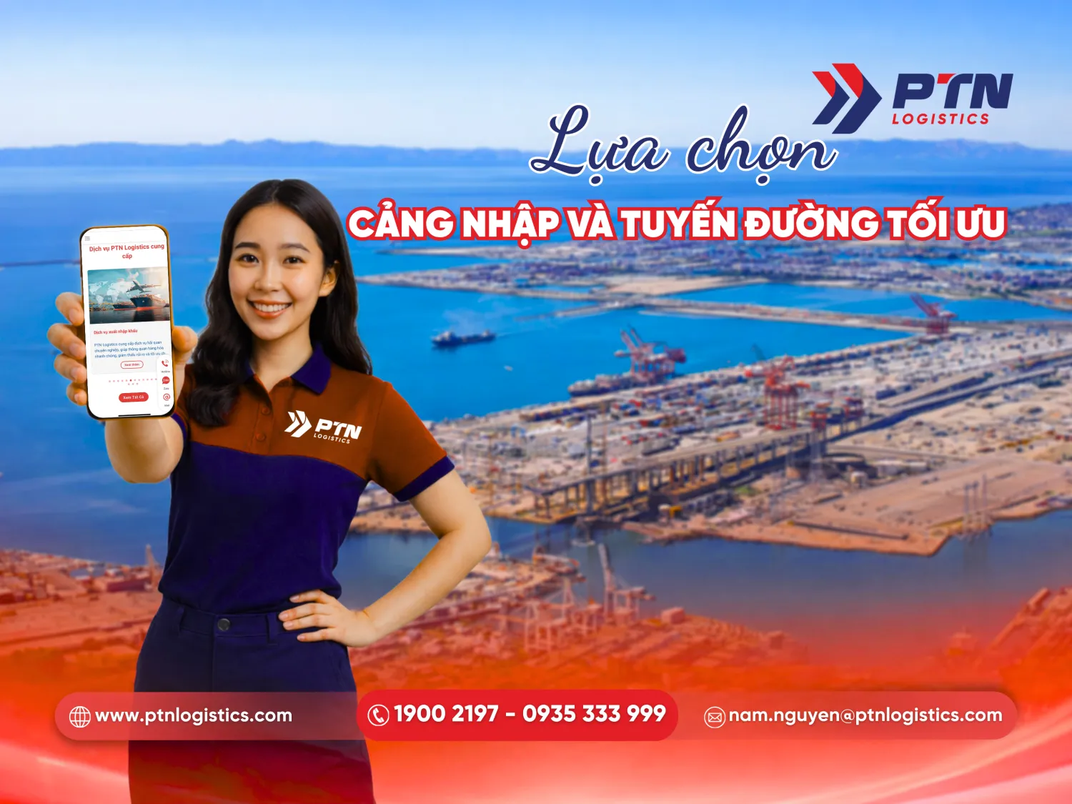 Lựa chọn cảng nhập và tuyến đường tối ưu nhất