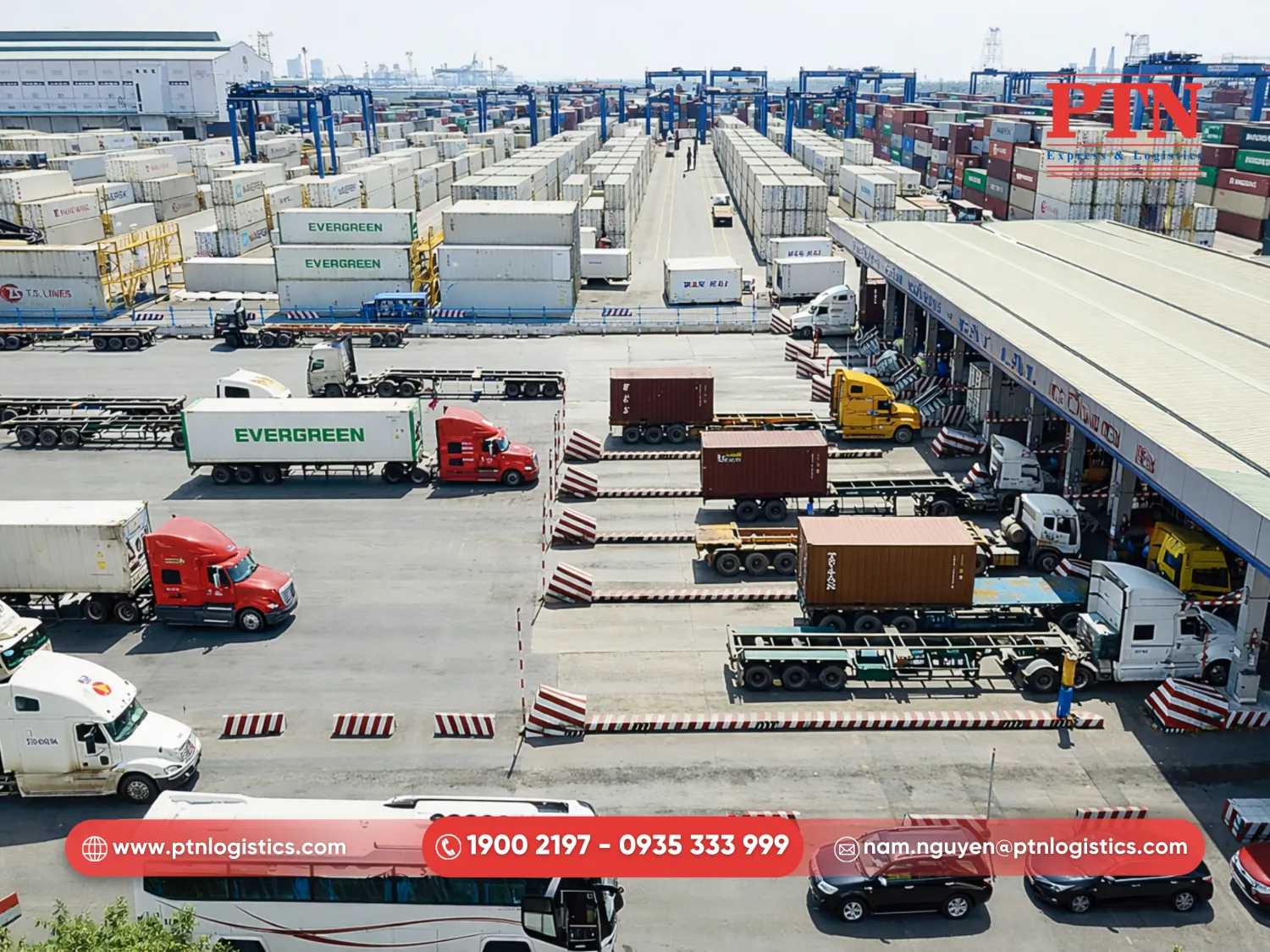 Năng lực vận tải chuyên tuyến và hệ thống kho bãi hiện đại