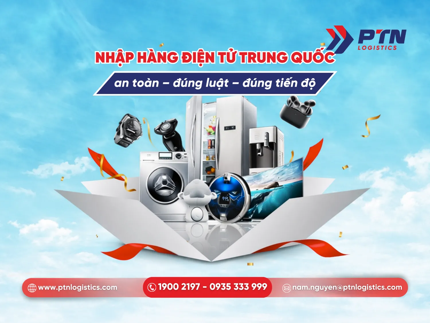 Nhập hàng điện tử Trung Quốc an toàn