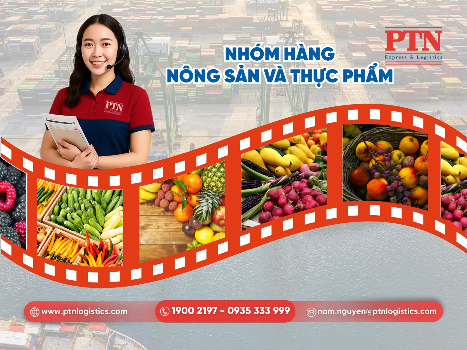 Nhóm hàng nông sản và thực phẩm