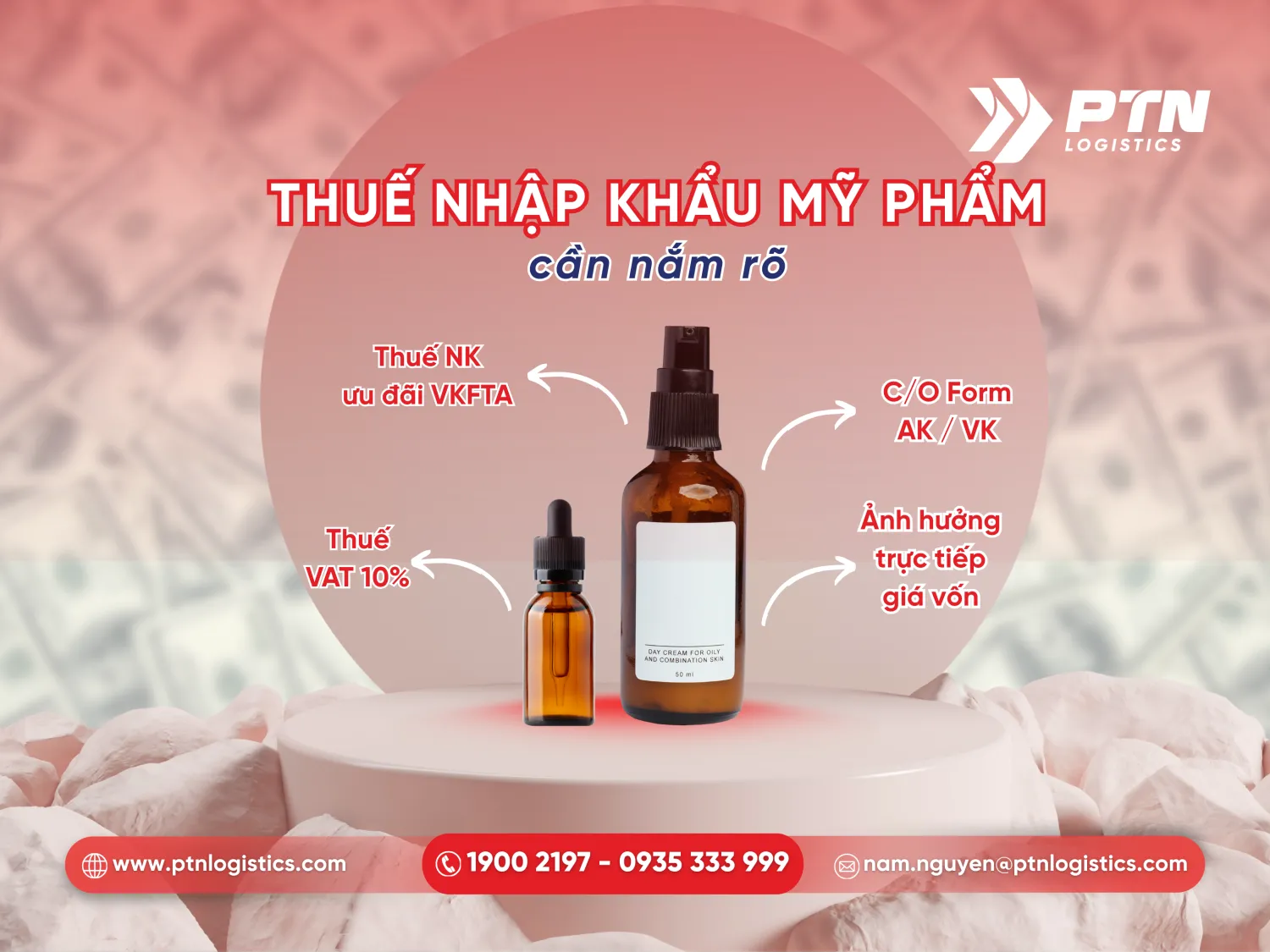 Những loại thuế khi nhập mỹ phẩm