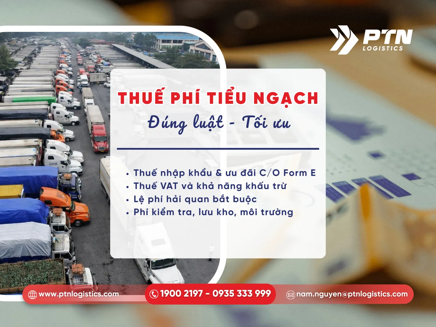 Những loại thuế phí khi nhập tiểu ngạch