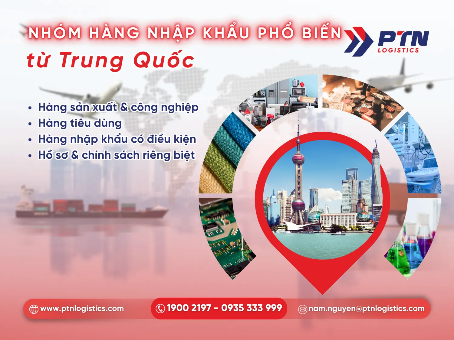Những nhóm hàng nhập khẩu phổ biến