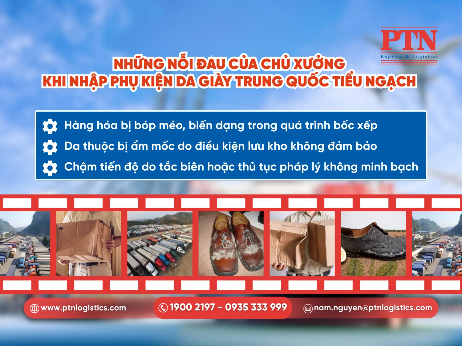 Những nỗi đau của chủ xưởng khi nhập phụ kiện da giày Trung Quốc tiểu ngạch