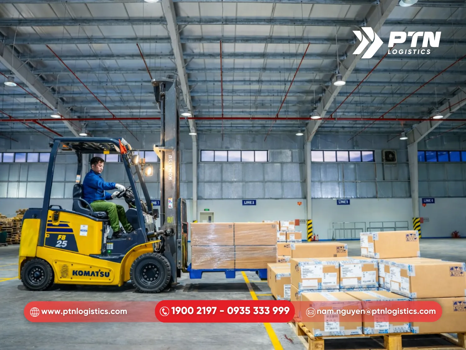 Phương án vận chuyển và sơ đồ xếp hàng