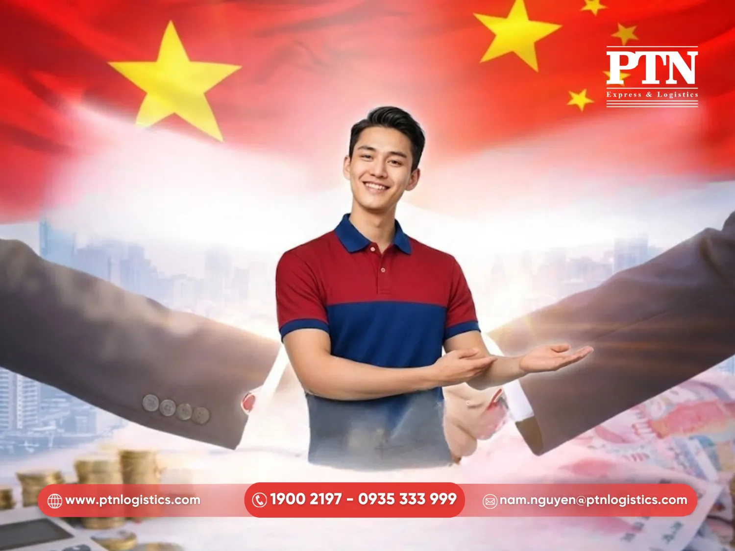 PTN là đối tác chiến lược cho nhập hàng Trung Quốc