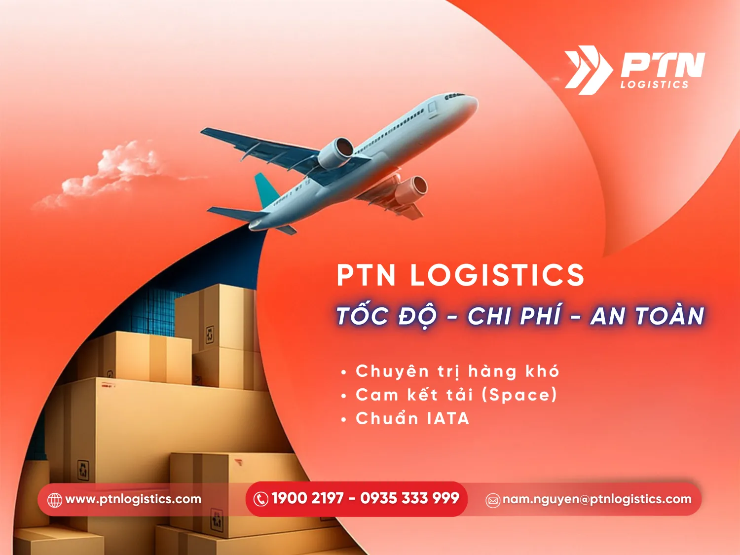 PTN là đối tác vận chuyển hàng air uy tín