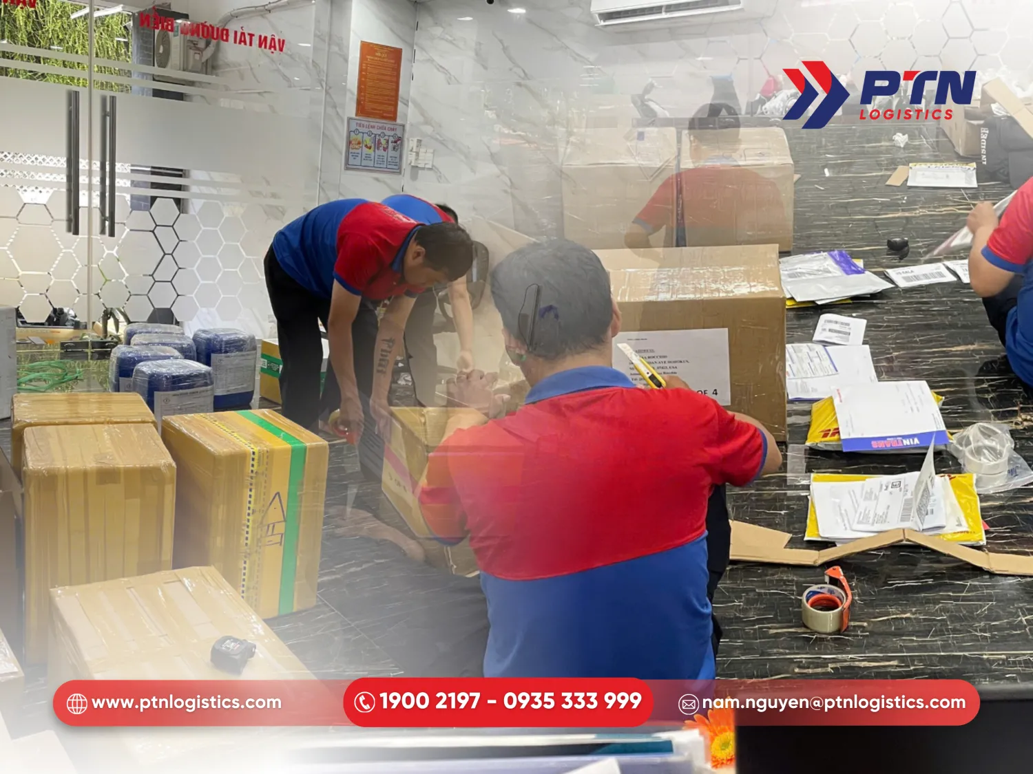 PTN Logistics cung cấp dịch vụ vận chuyển tiểu ngạch