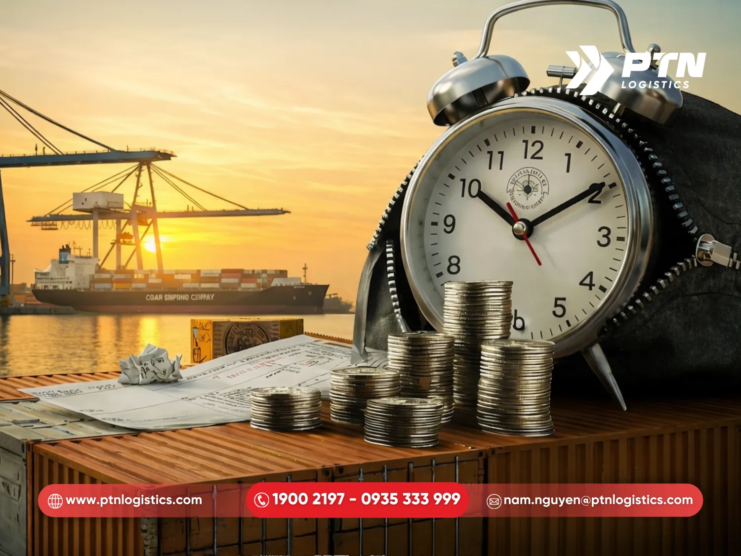 PTN Logistics giúp tối ưu tiết kiệm vận chuyển