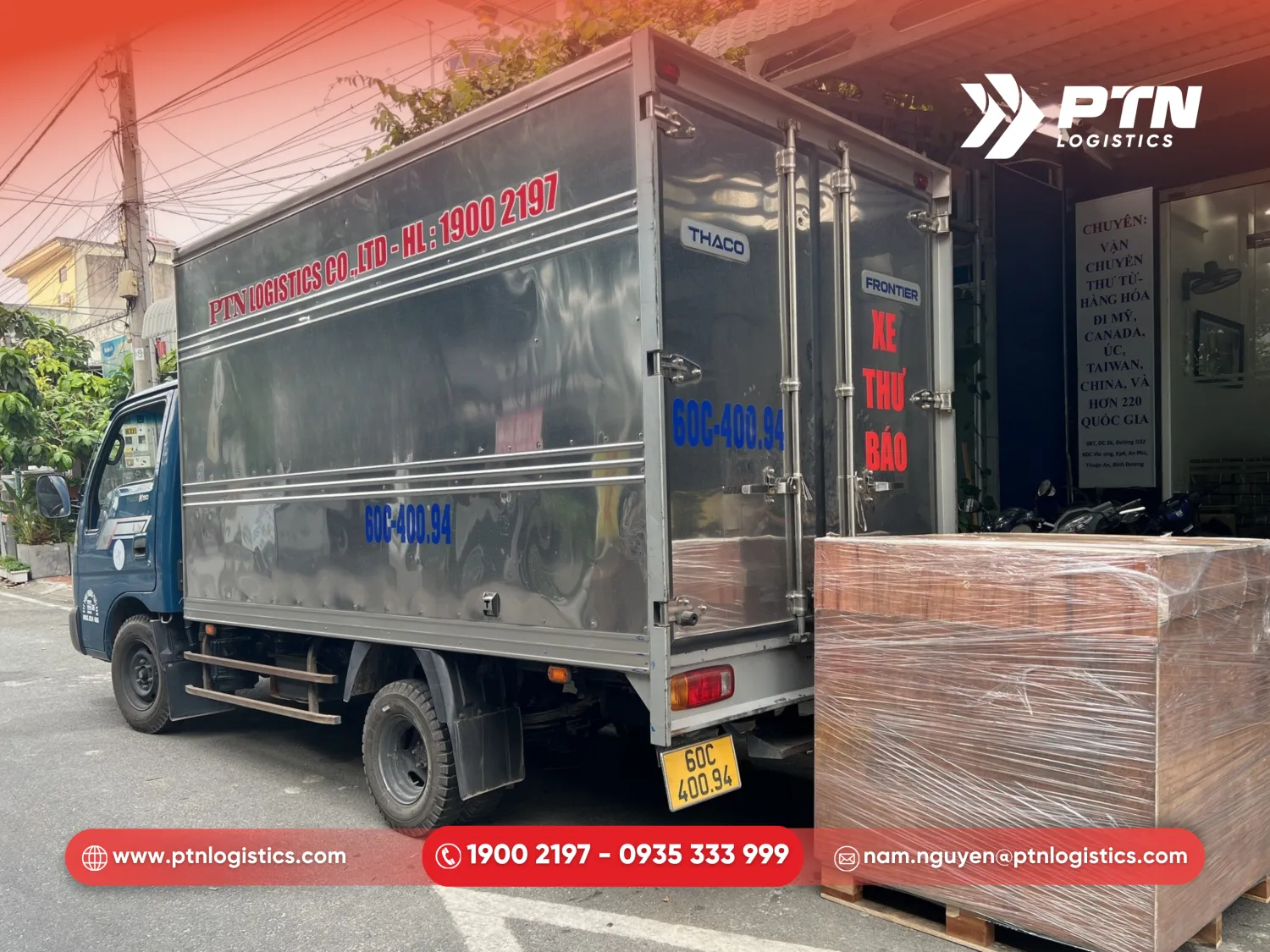 PTN Logistics cung cấp dịch vụ vận tải đa phương thức