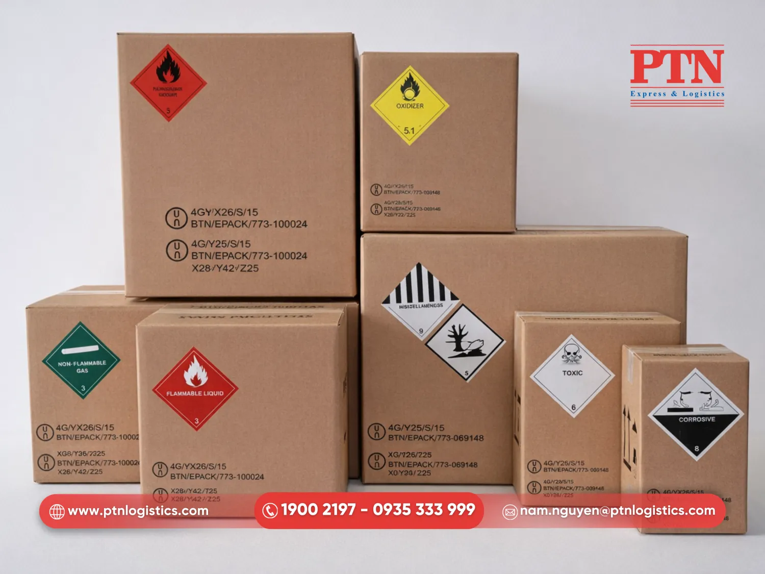 Quy cách đóng gói chuẩn UN để đảm bảo an toàn