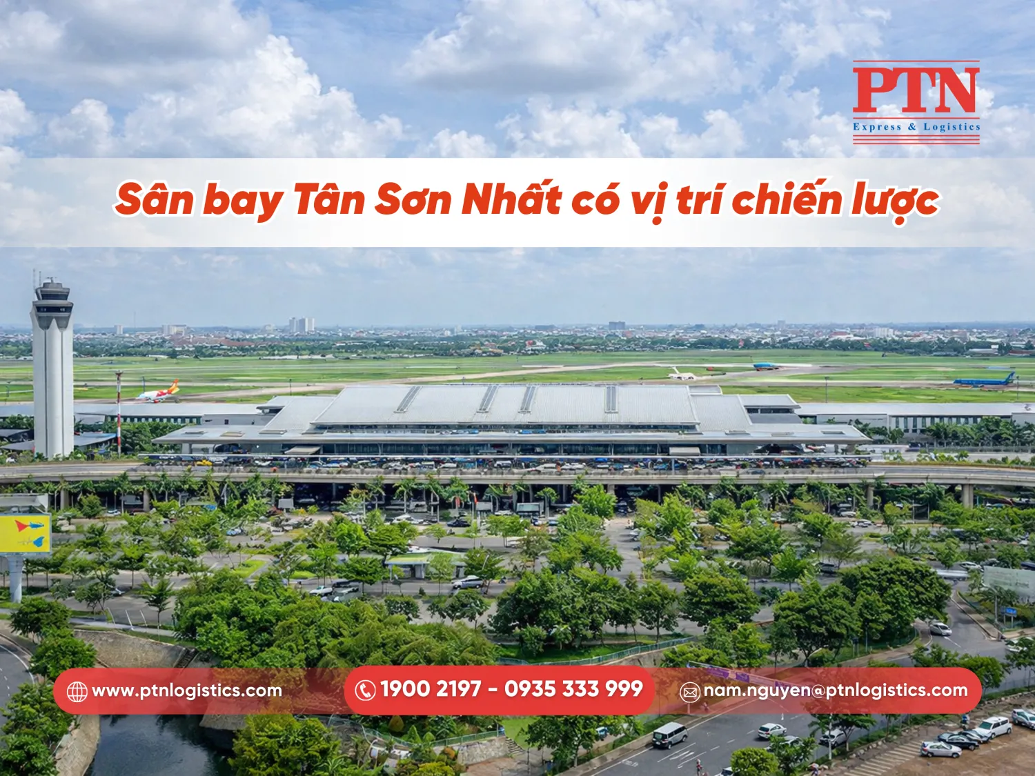 Sân bay Tân Sơn Nhất có vị trí chiến lược