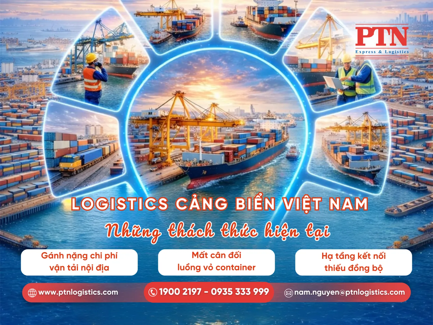 Thách thức của ngành logistics cảng biển