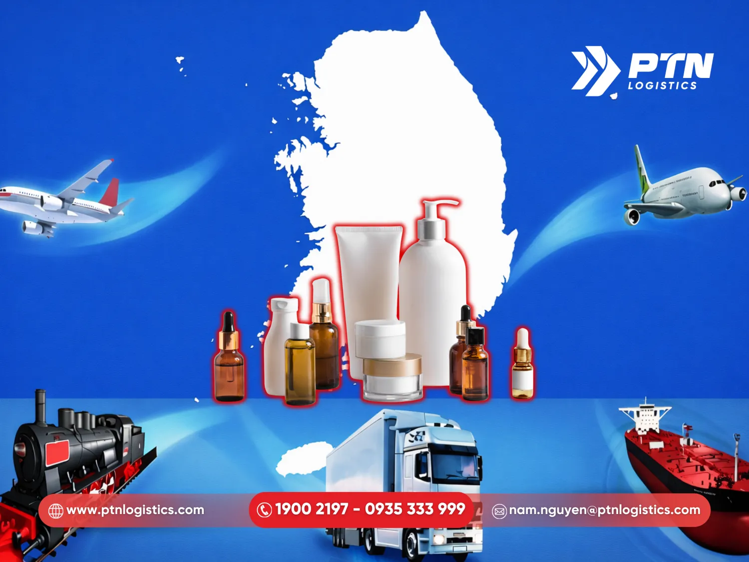 Thực hiện bước vận chuyển quốc tế