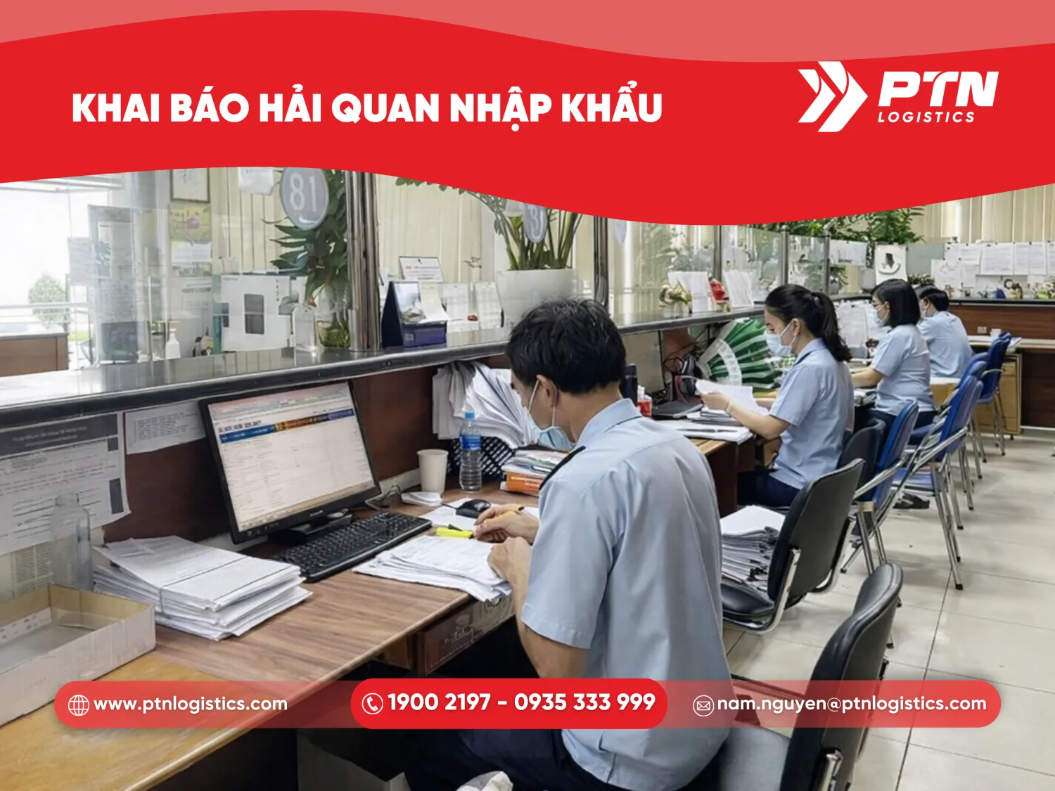 Thực hiển khai báo hải quan nhập khẩu