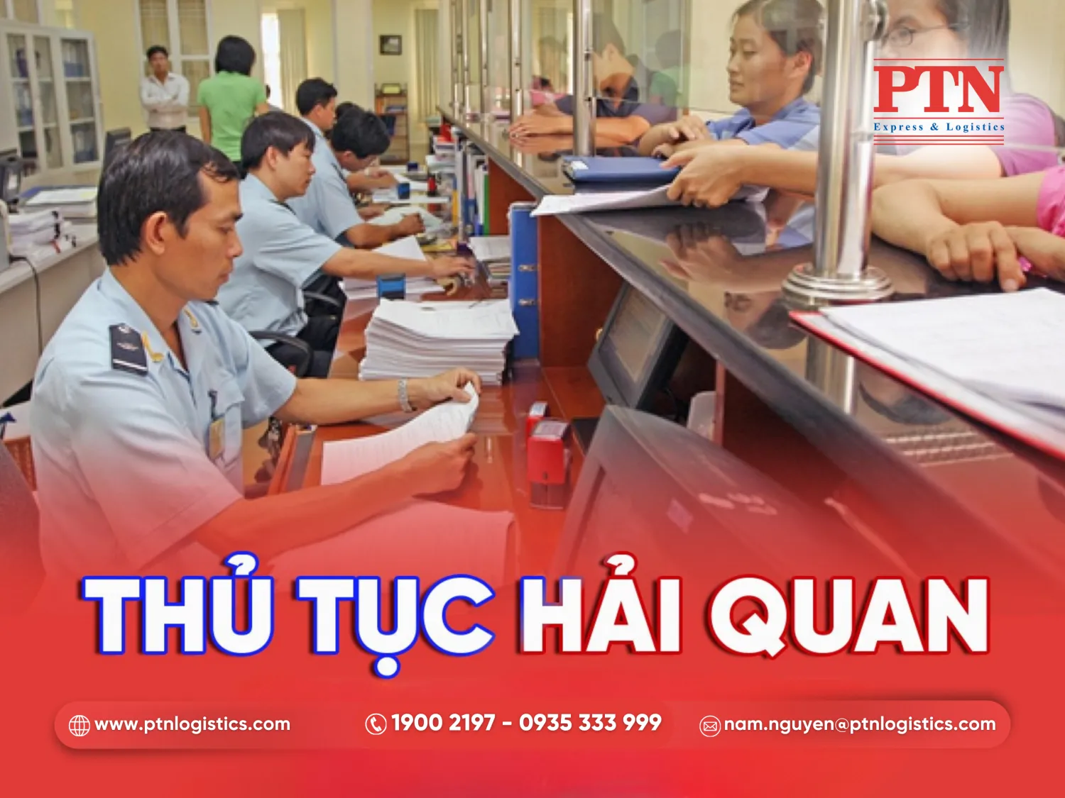 Thực hiện thủ tục hải quan